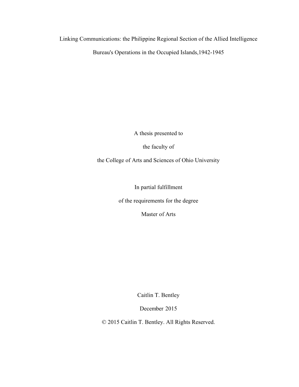 Bentley, Caitlin Accepted Thesis 12-04-15 Fa 15.Pdf