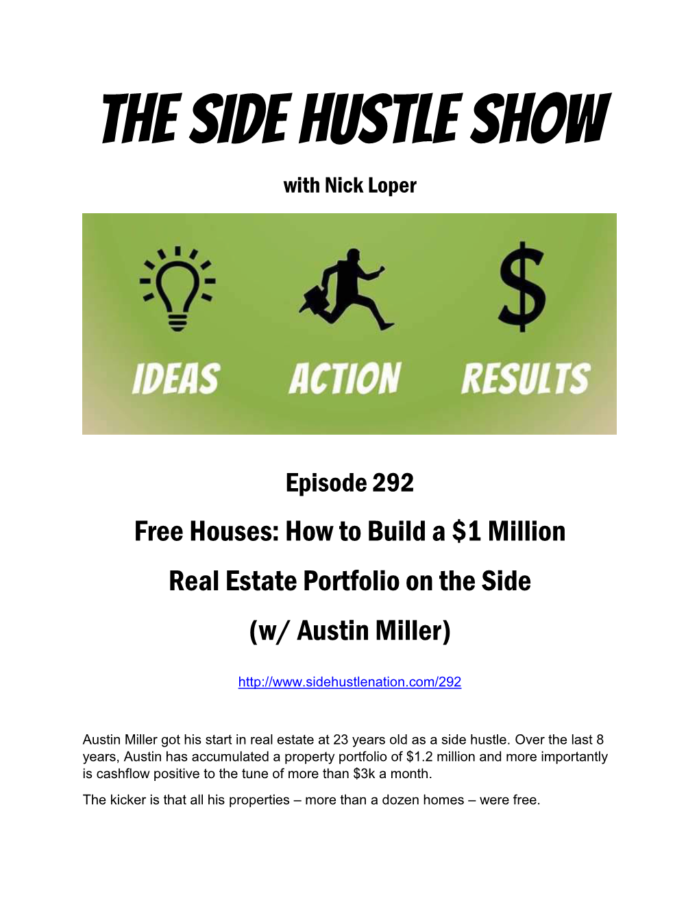 The Side Hustle Show