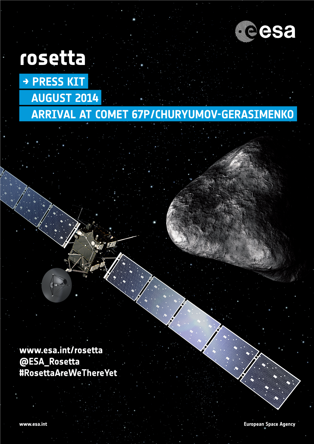 Rosetta → PRESS KIT AUGUST 2014 ARRIVAL at COMET 67P/CHURYUMOV-GERASIMENKO