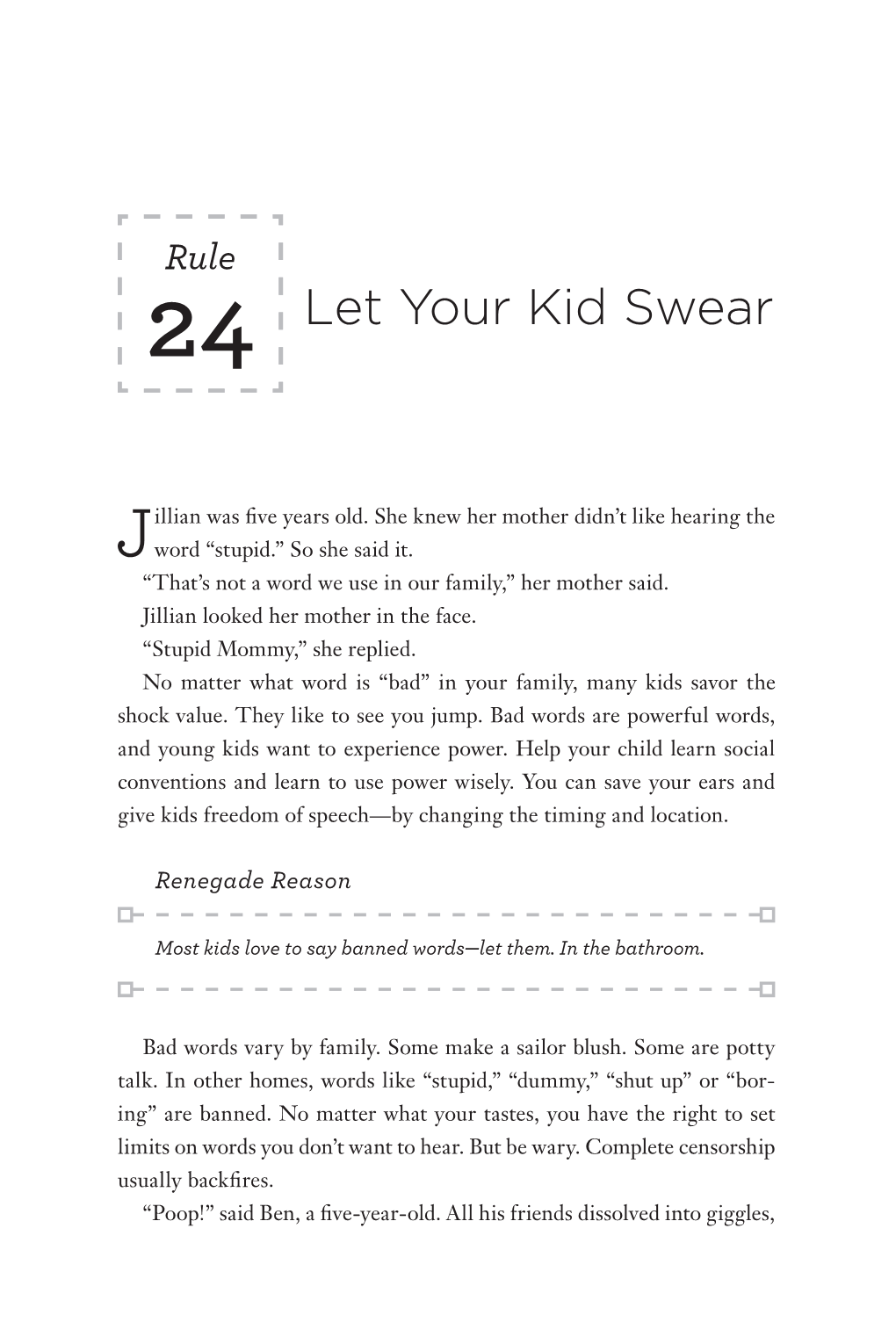 24 Let Your Kid Swear