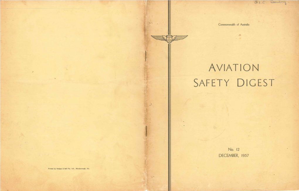 Aviation Safety Digest