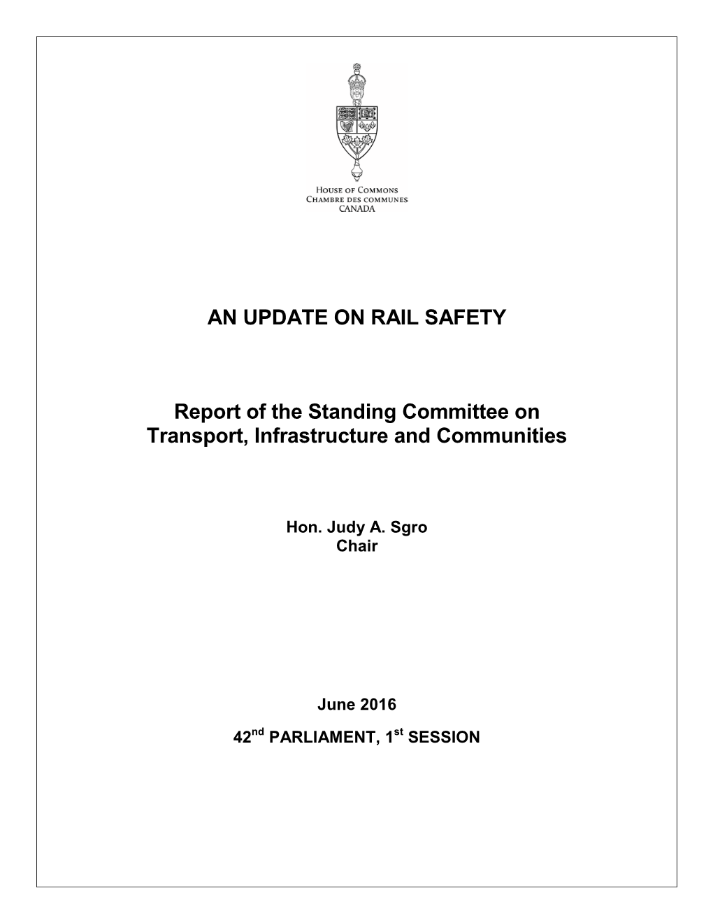 An Update on Rail Safety