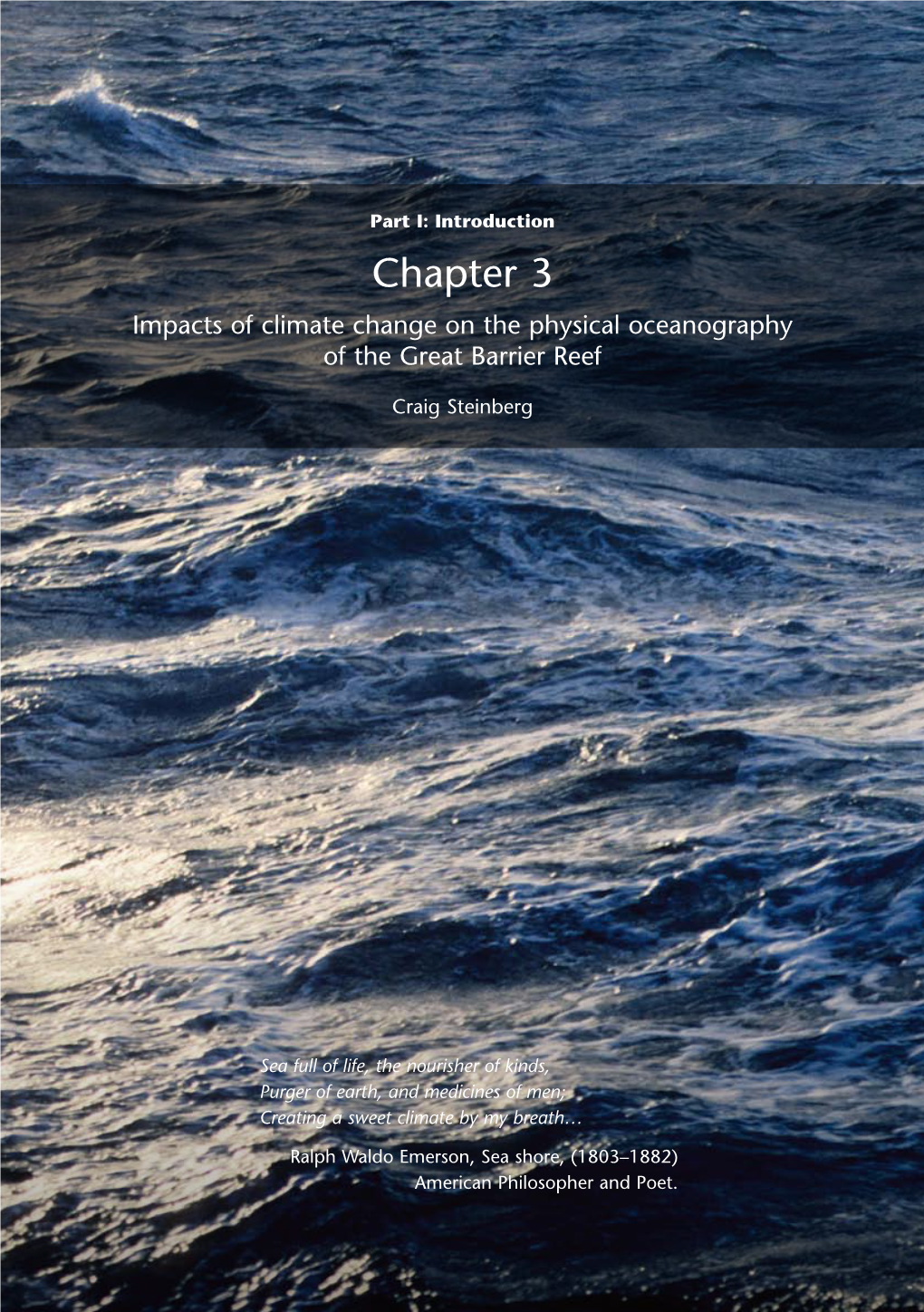 Chapter 3 Impacts of Climate Change on the Physical Oceanography of the Great Barrier Reef