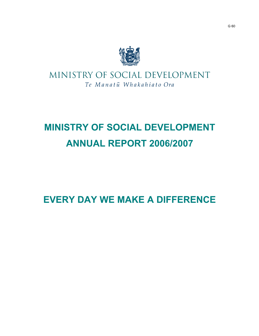 Ministry of Social Development