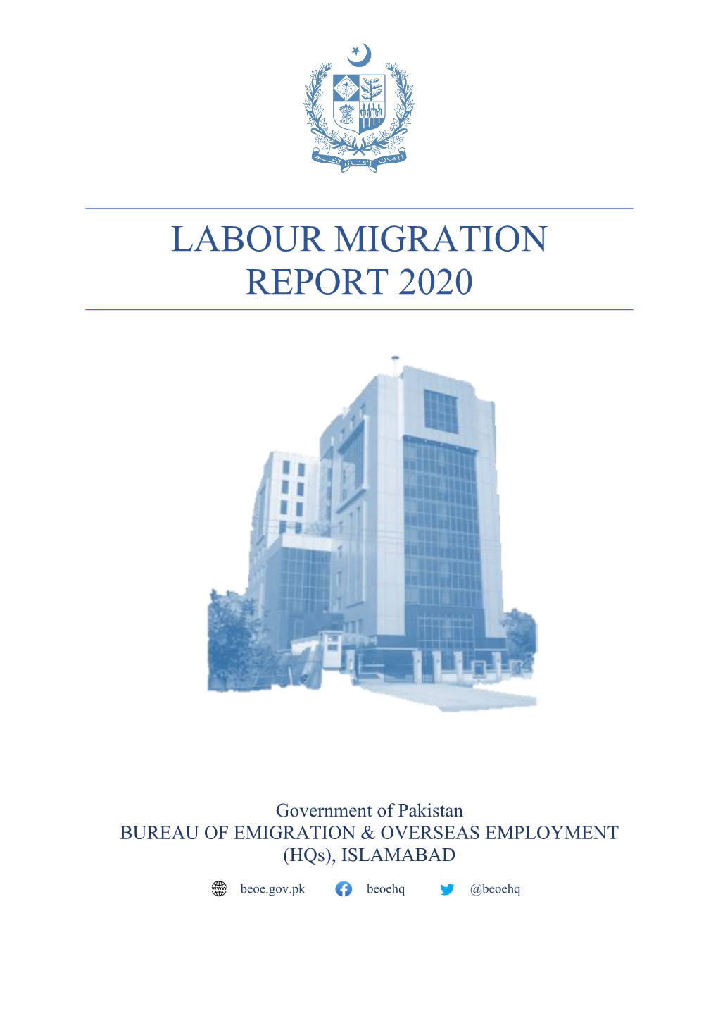 LABOUR MIGRATION REPORT 2020 Page | 1