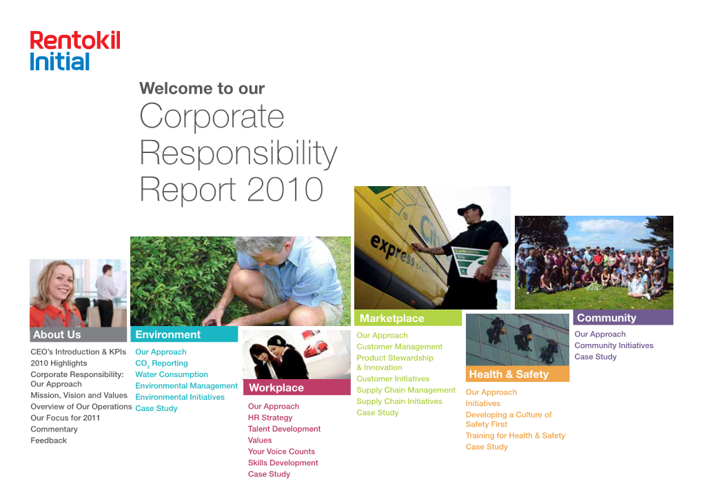 Corporate Responsibility Report 2010