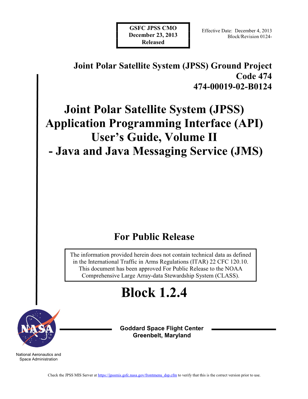 Interface Control Document