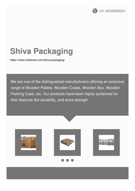 Shiva Packaging