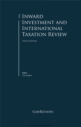Inward Investment and International Taxation Review
