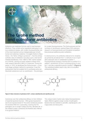 The Grohe Method and Quinolone Antibiotics
