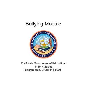 Bullying Module