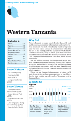 Western Tanzania Is Rough, Remote Frontier Land, with Vast Tabora