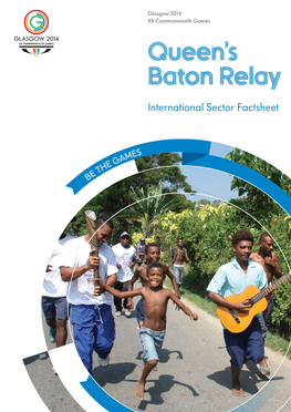 Queen's Baton Relay International Sector Factsheet