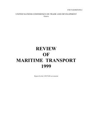 Review of Maritime Transport 1999