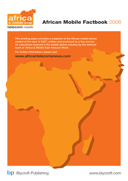 African Mobile Factbook 2008