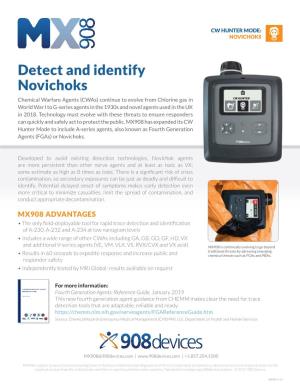 Detect and Identify Novichoks