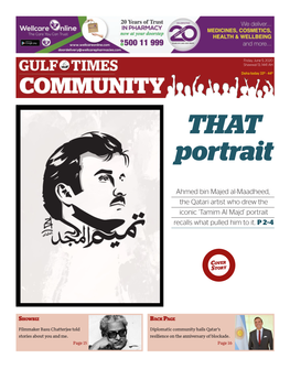 Ahmed Bin Majed Al-Maadheed, the Qatari Artist Who Drew the Iconic ‘Tamim Al Majd’ Portrait Recalls What Pulled Him to It