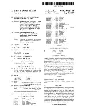 (10) Patent No.: US 9139554 B2