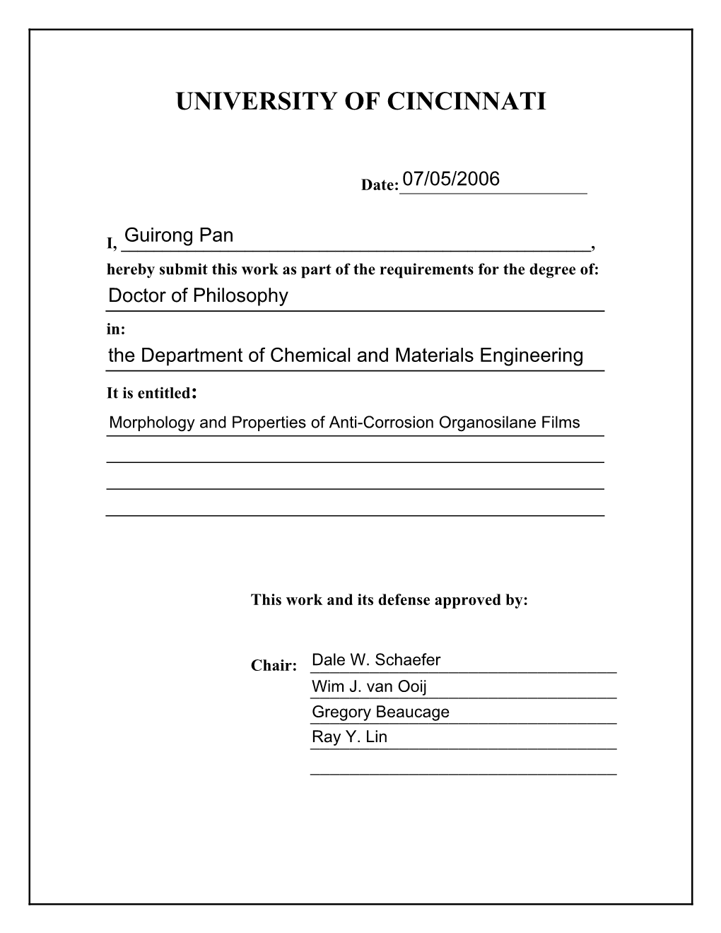 Morphology and Properties of Anti-Corrosion Organosilane Films