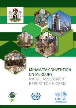 Initial Assessment Report for Nigeria Minamata Convention on Mercury Initial Assessment Report for Nigeria