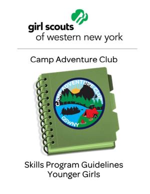 Outdoor Younger Girl Guidelines (Grades 4-6) 10.02