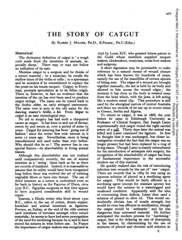 THE STORY of CATGUT by ELDRED J