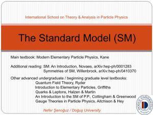 Standard Model (SM)