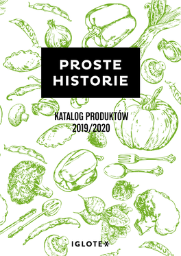 Katalog Produktów Marki PROSTE HISTORIE 2020