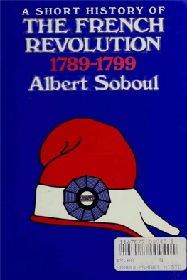 THE FRENCH REVOLUTION Albert Soboul