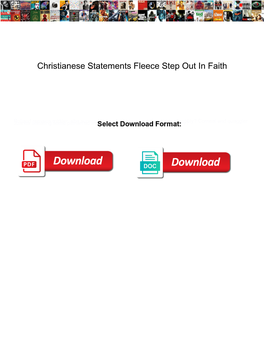 Christianese Statements Fleece Step out in Faith