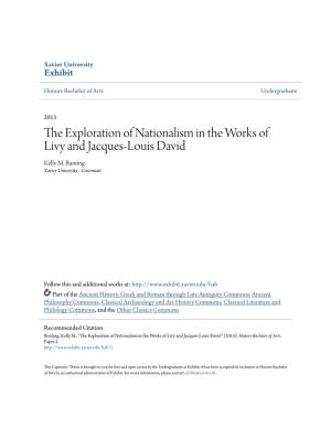 The Exploration of Nationalism in the Works of Livy and Jacques-Louis David Kelly M