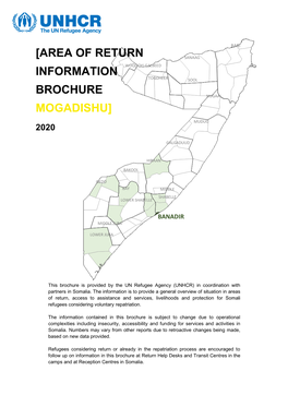 Mogadishu] Mudug 2020