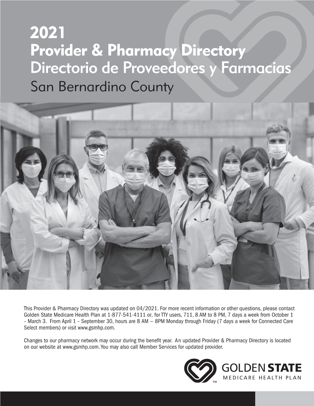 2021 Provider & Pharmacy Directory Directorio De Proveedores Y Farmacias