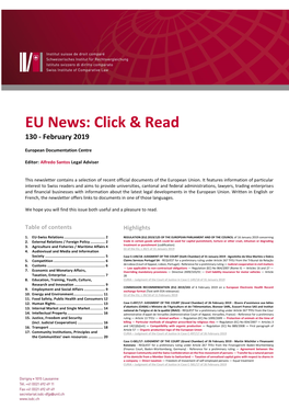 EU News: Click & Read
