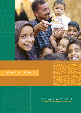 CHF International Annual Report 2003: Transformations