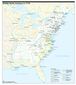 Brit Namer in 1775 Map Copy