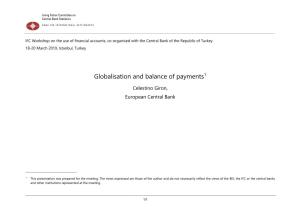 Globalisation and Balance of Payments1