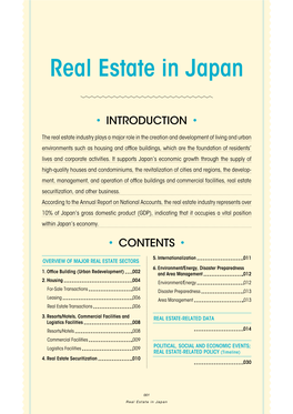 Real Estate in Japan