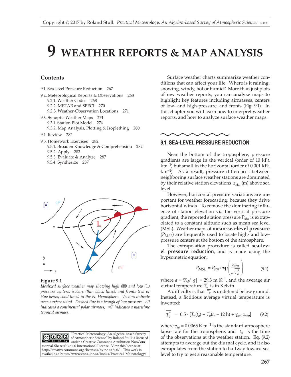 9 Weather Reports & Map Analysis
