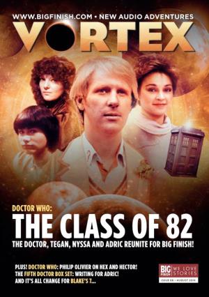 Doctor Who: the Doctor, Tegan, Nyssa and Adric
