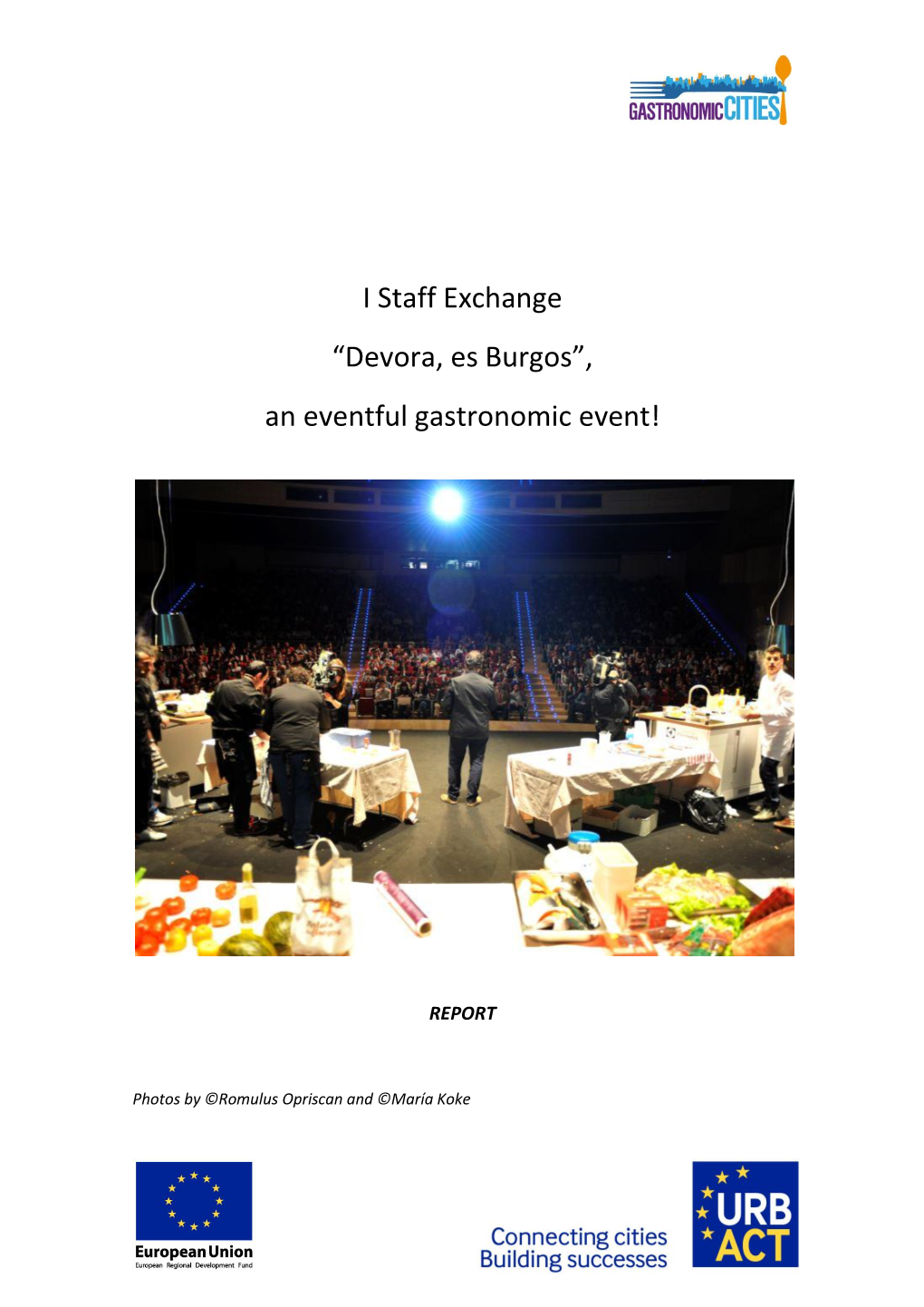 I Staff Exchange “Devora, Es Burgos”, an Eventful Gastronomic Event!