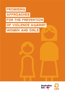 Promising Approaches for the Prevention of Violence Against Women and Girls