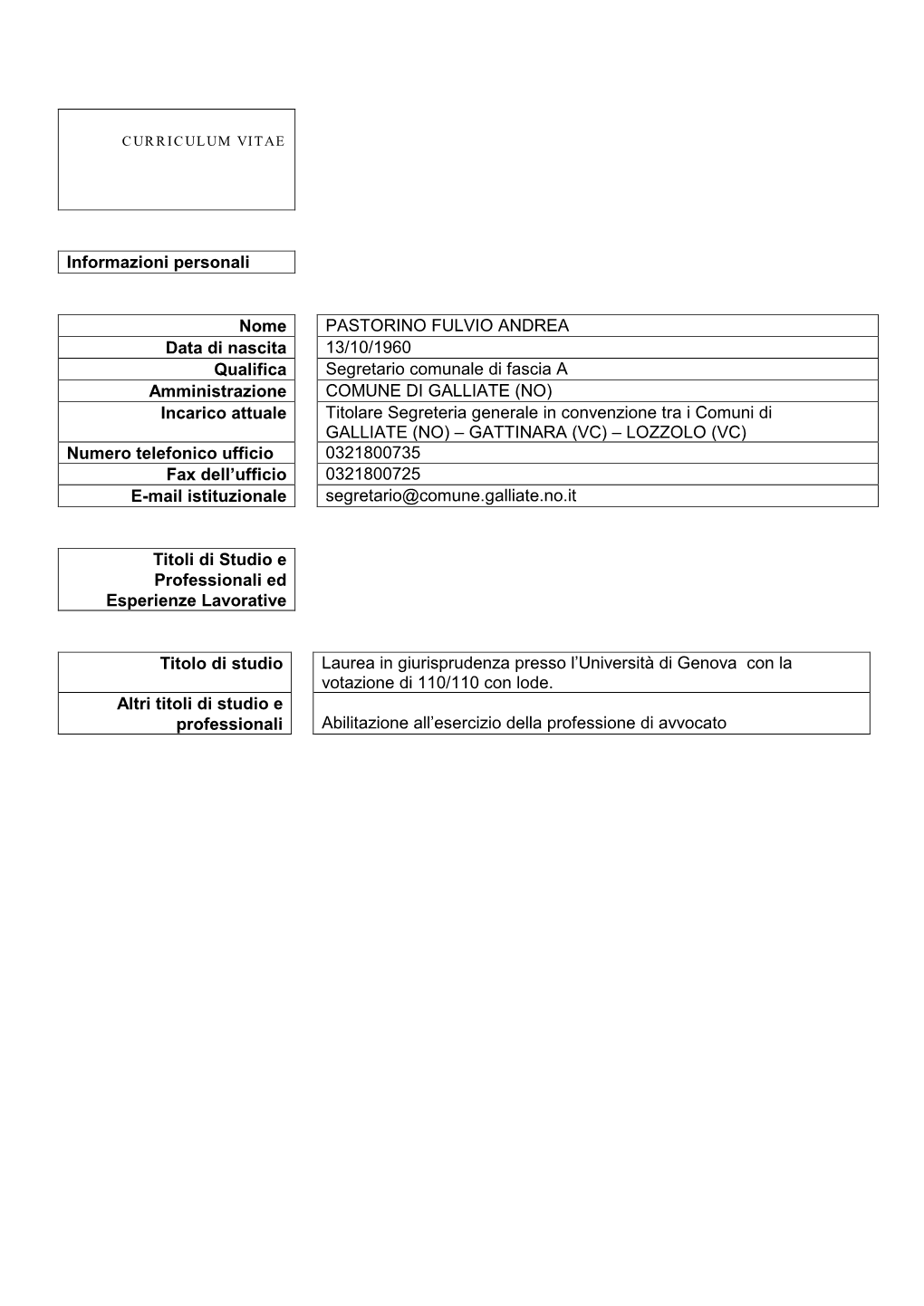 CURRICULUM VITAE Pastorino Fulvio Andrea.Pdf