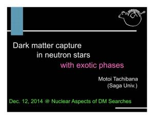 Dark Matter Capture in Neutron Stars with Exotic Phases