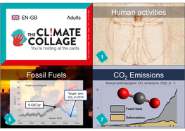 Human Activities Fossil Fuels CO Emissions