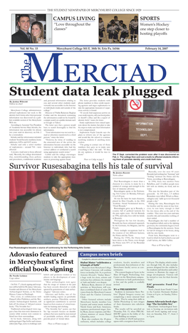 Student Data Leak Plugged