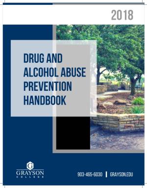 Drug and Alcohol Abuse Prevention Handbook FOREWARD