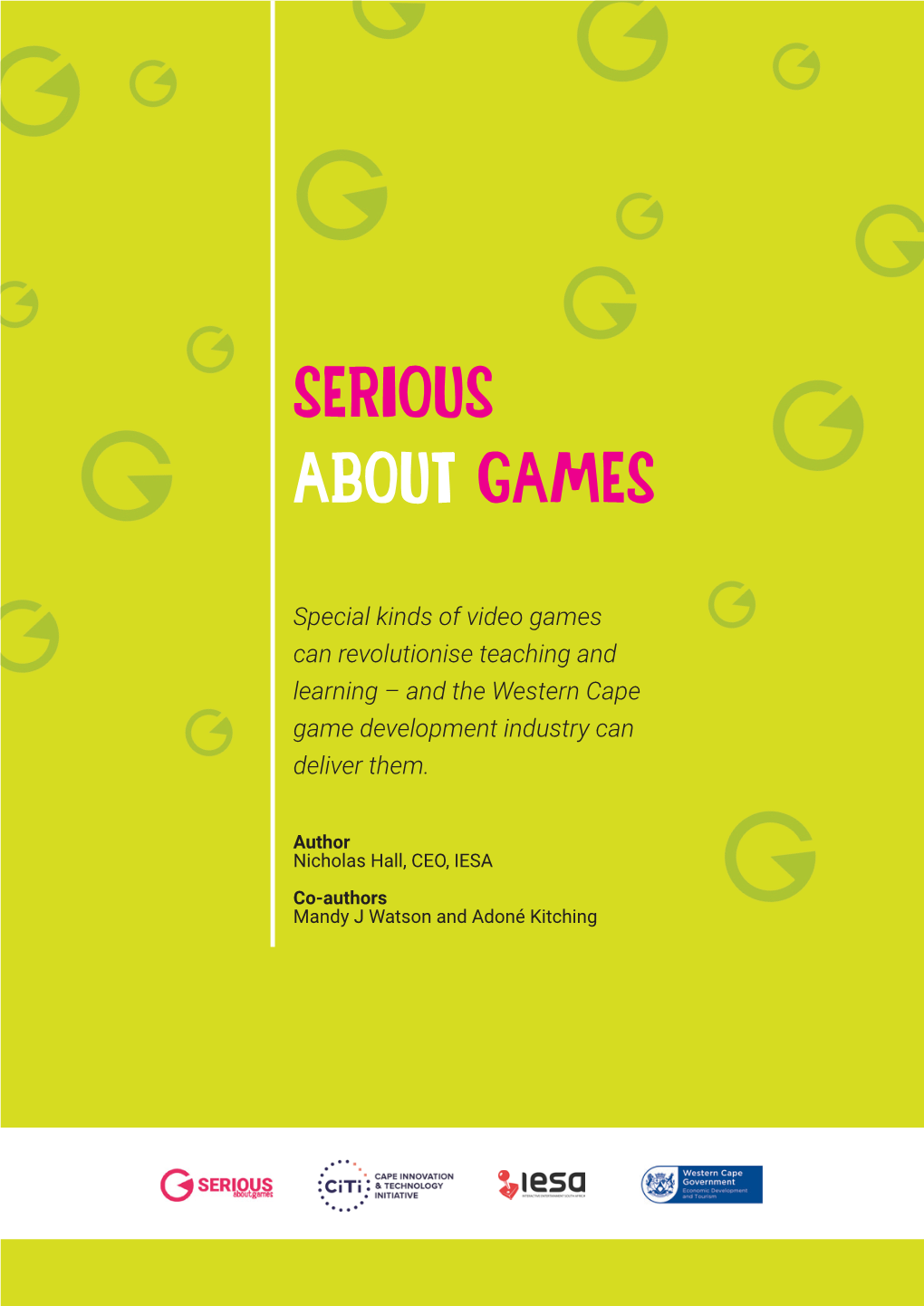 Serious About Games Report 2017