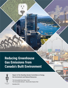Reducing Greenhouse Gas Emissions from Canada's Built Environment