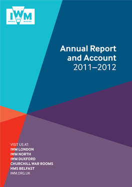 Imperial War Museum Annual Report & Accounts 2011/12 HC 347